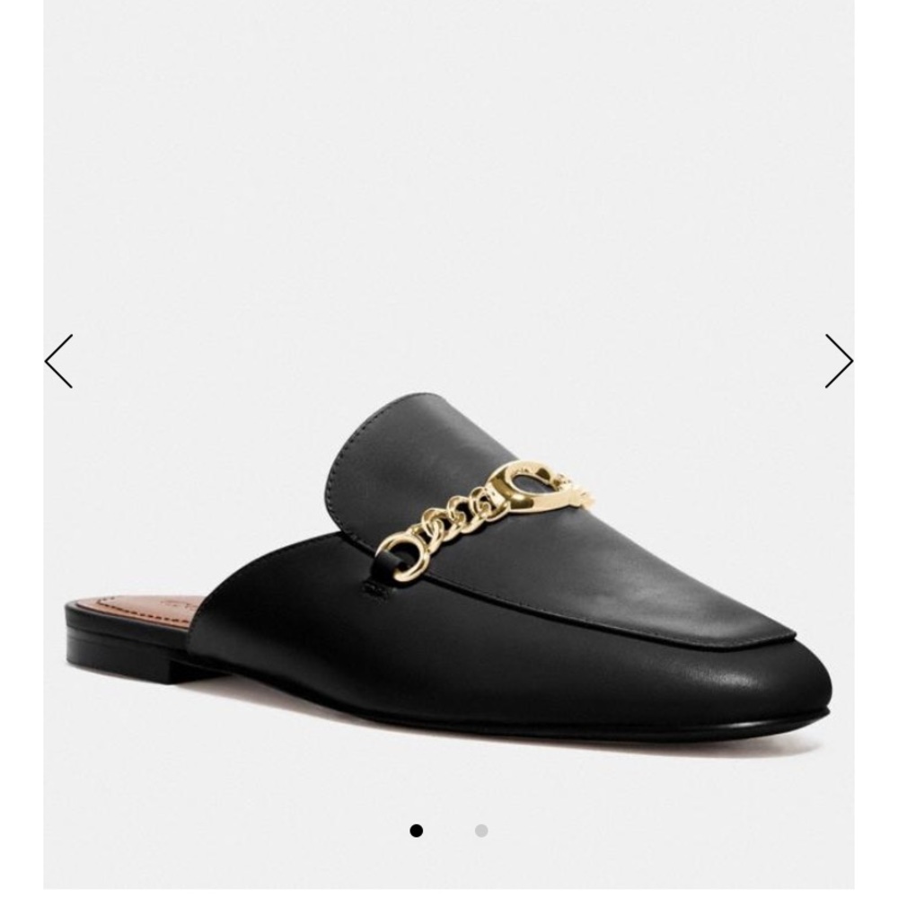 Coach Sofi Leather Slides